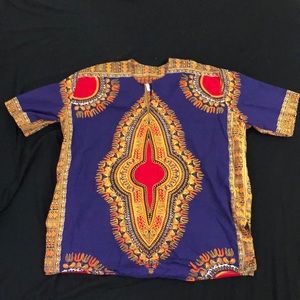 Bright, colorful Dashiki